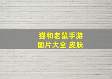 猫和老鼠手游图片大全 皮肤